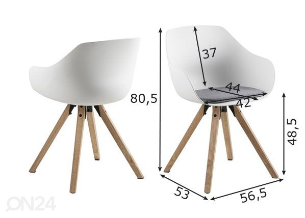 Tuolit Ruth, 2 kpl mitat