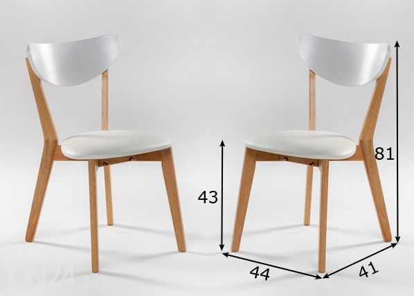 Tuolit Veneto, 2 kpl mitat