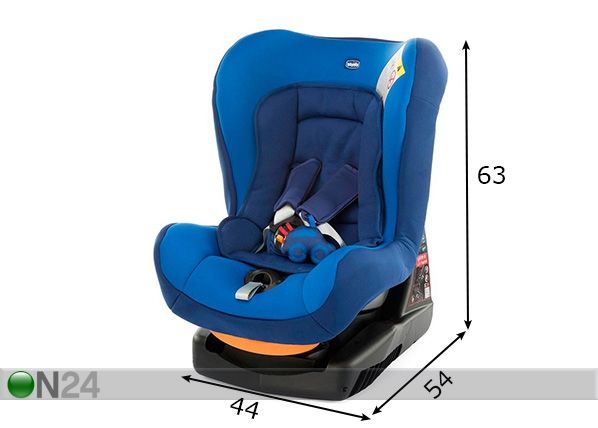 Turvaistuin CHICCO COSMOS mitat