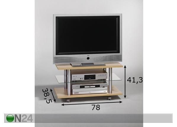 TV- taso mitat