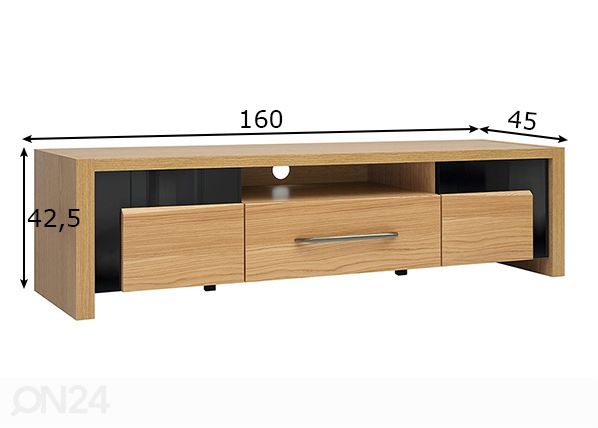 TV-taso mitat