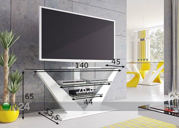 TV-taso mitat