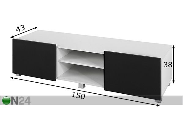 TV-taso mitat