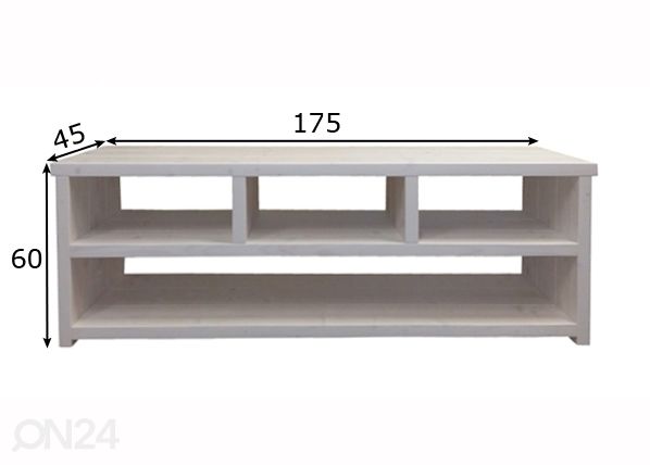 TV-taso mitat