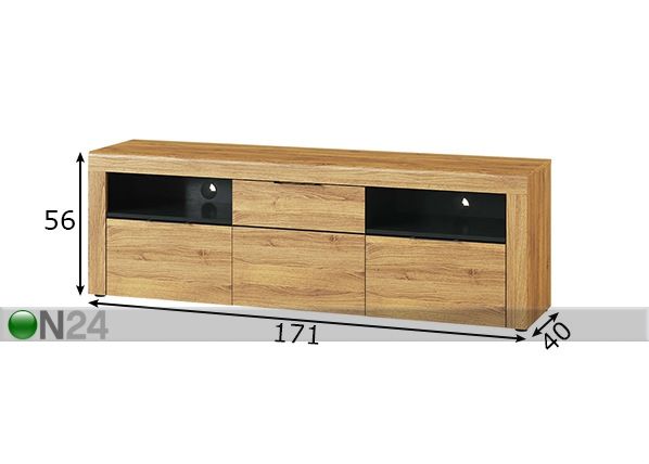 TV-taso mitat