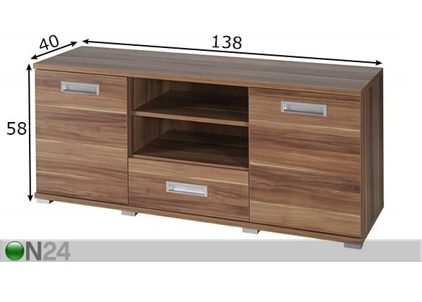 TV-taso mitat