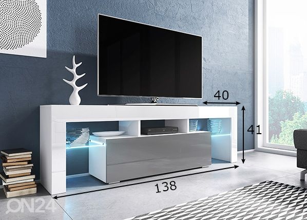 TV-taso 138 cm mitat