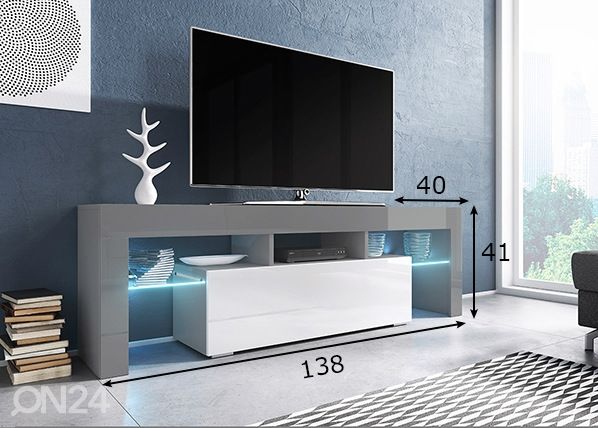 TV-taso 138 cm mitat