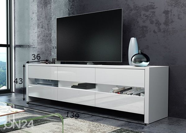TV-taso 139 cm mitat