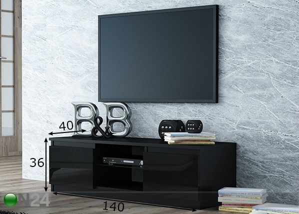 TV-taso 140 cm mitat