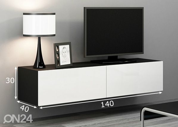 TV-taso 140 cm mitat