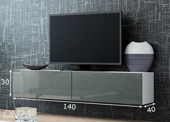 TV-taso 140 cm mitat