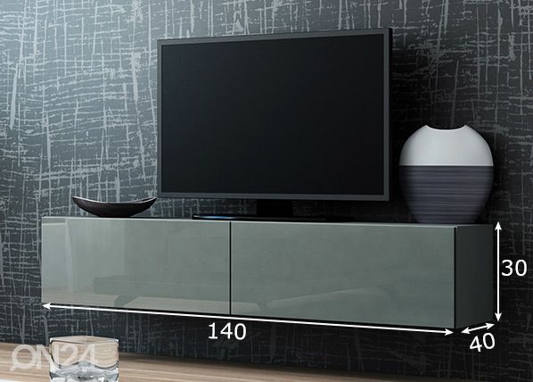 TV-taso 140 cm mitat