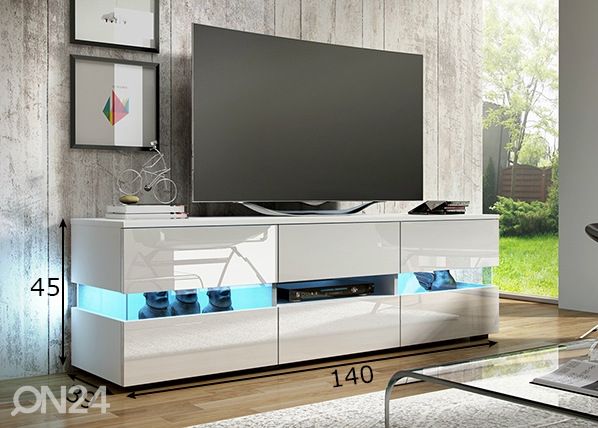 TV-taso 140 cm mitat
