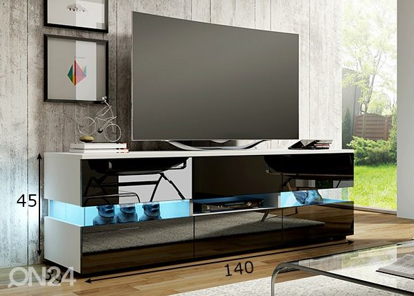 TV-taso 140 cm mitat