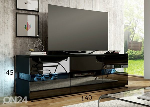 TV-taso 140 cm mitat