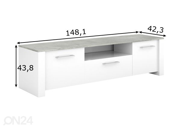 TV-taso mitat