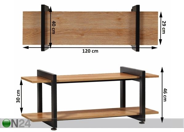 TV-taso mitat