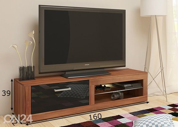 TV-taso 160 cm mitat