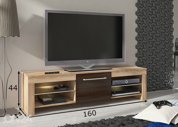 TV-taso 160 cm mitat