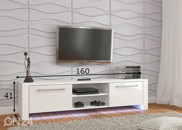 TV-taso 160 cm mitat
