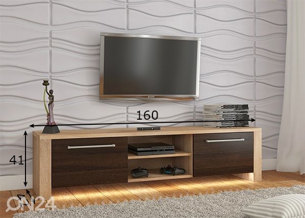 TV-taso 160 cm mitat