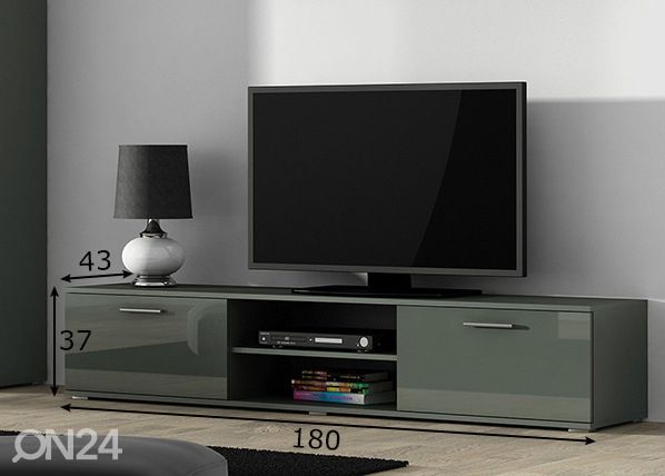 Tv-taso 180 cm mitat