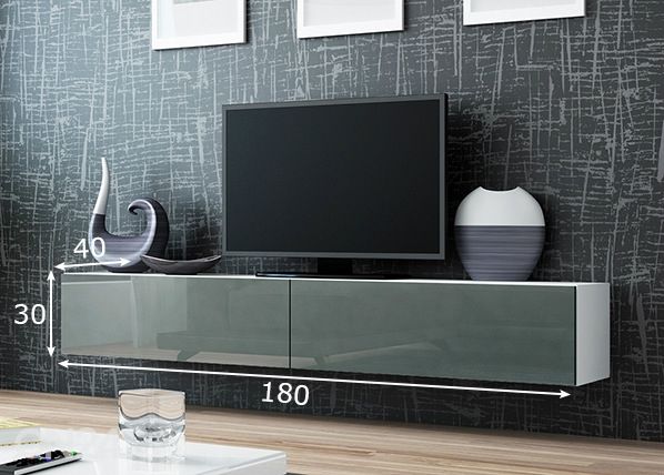 TV-taso 180 cm mitat