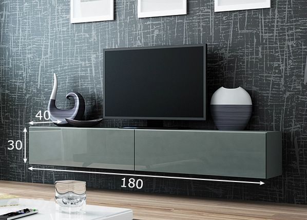 TV-taso 180 cm mitat