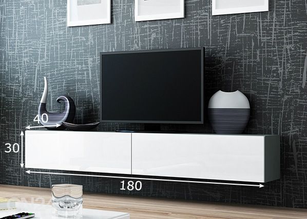 TV-taso 180 cm mitat