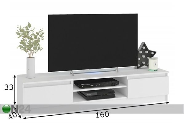 TV-taso mitat