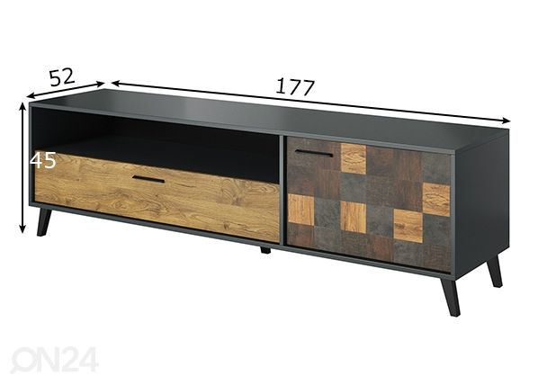 TV-taso mitat