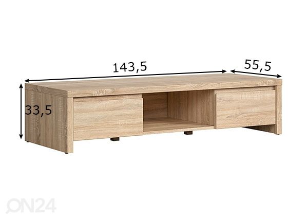 TV-taso mitat