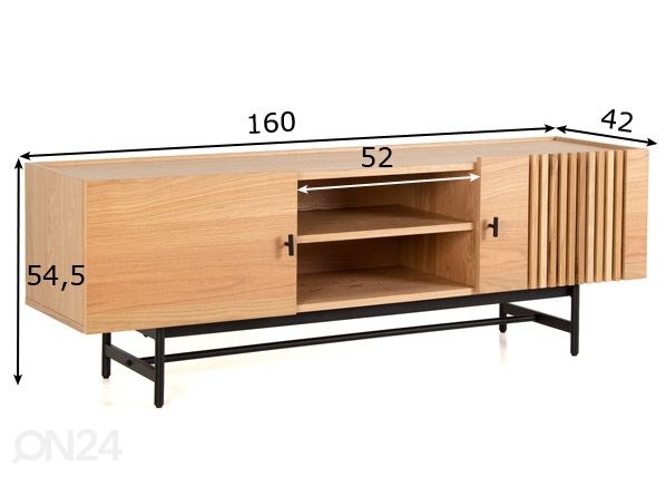 TV-taso mitat