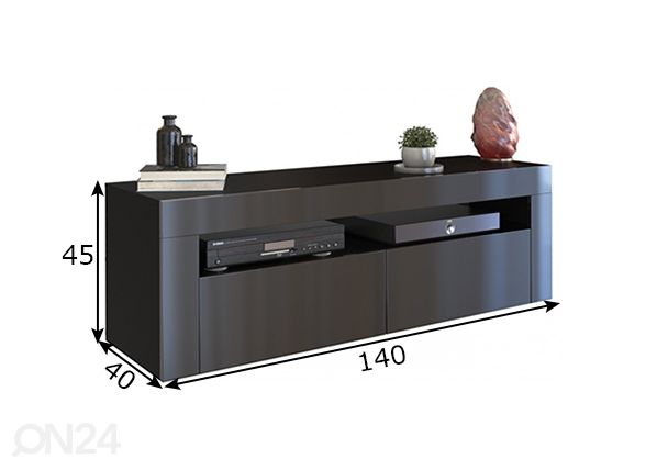 TV-taso mitat