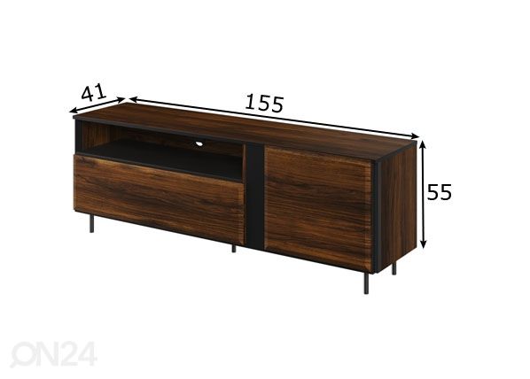 TV-taso mitat