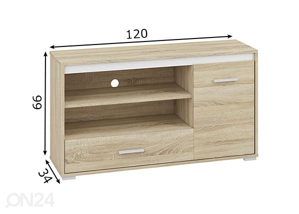 TV-taso mitat