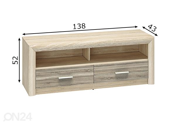 TV-taso mitat