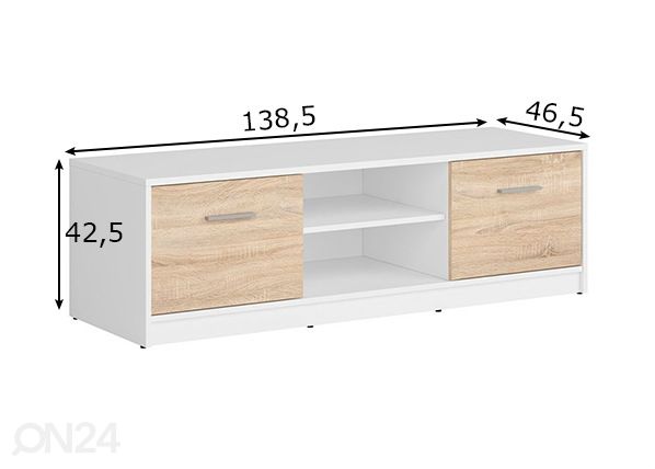 TV-taso mitat