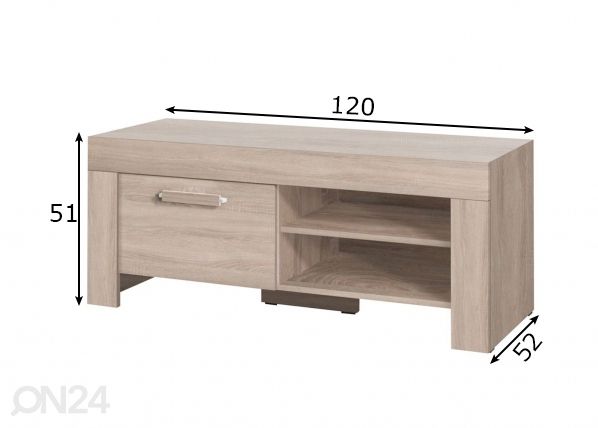 TV-taso mitat