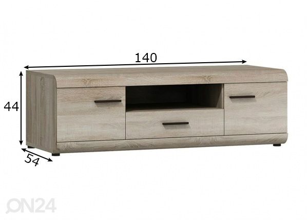 TV-taso mitat