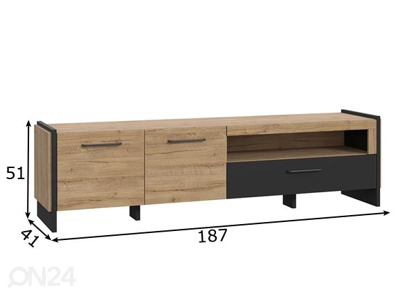 TV-taso mitat