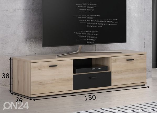 TV-taso mitat