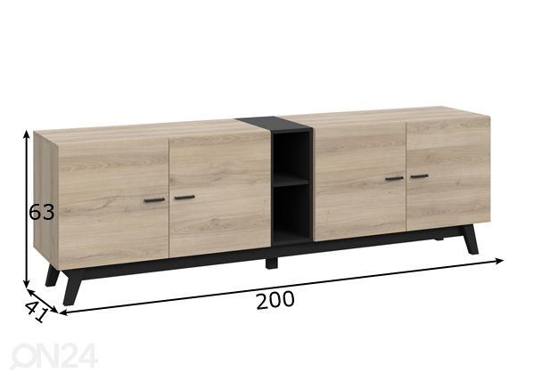 TV-taso mitat
