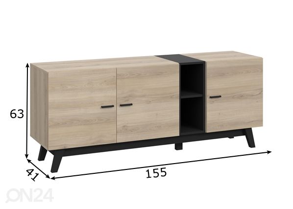 TV-taso mitat