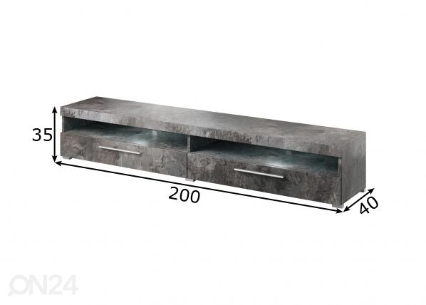 TV-taso mitat
