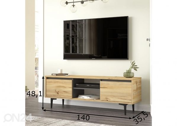 TV-taso mitat