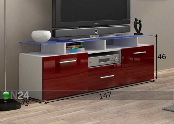 TV-taso mitat