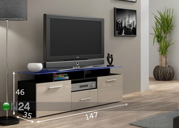 TV-taso mitat