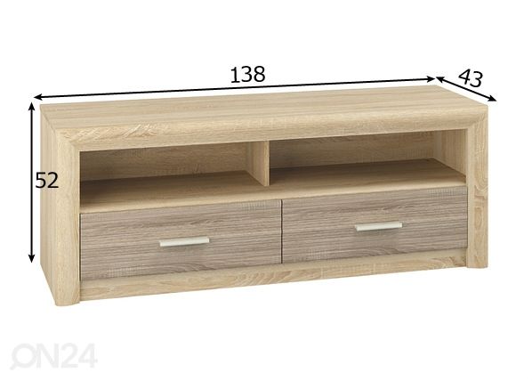 TV-taso mitat